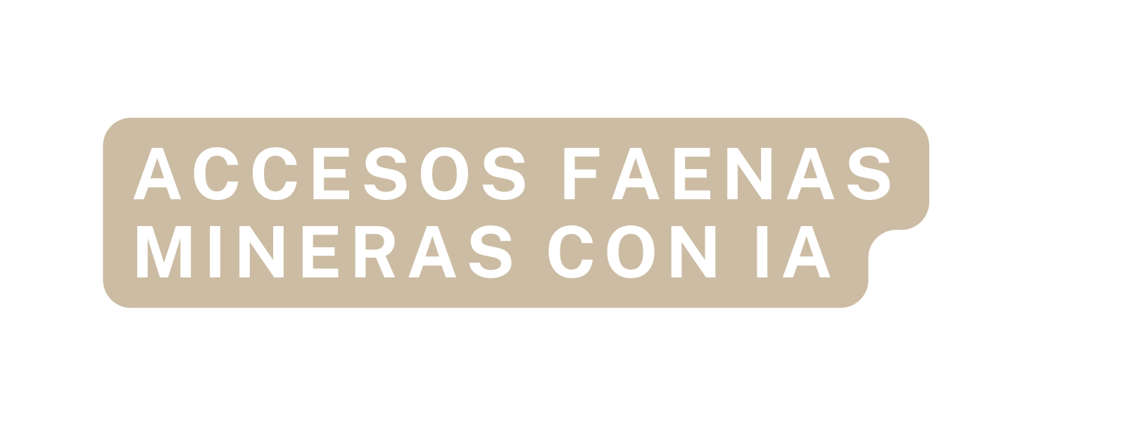 accesos faenas mineras con IA